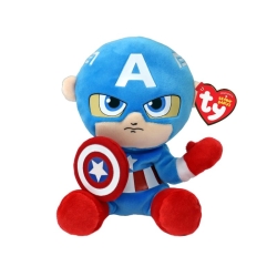 Ty 44002 Marvel Captain America Plüschfigur Soft