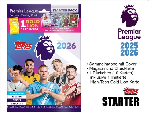 Premier League Trading Cards –