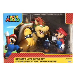Nintendo Super Mario Spielfiguren Set Bowser vs