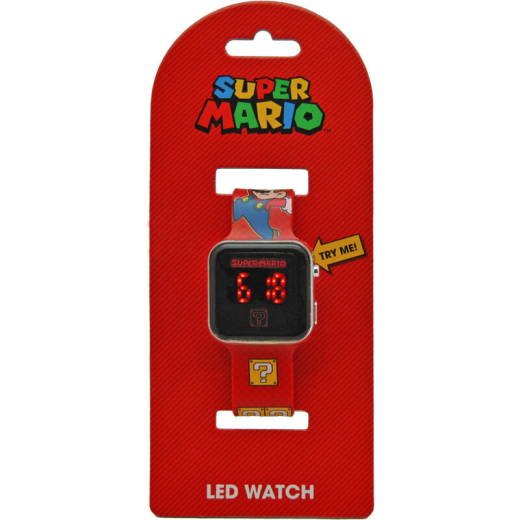 Nintendo Super Mario LED digitale Armbanduhr