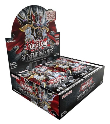 YuGiOh Supreme Darkness Booster Display