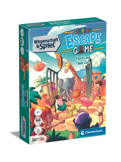 Clementoni 81114 Escape Game Junior: Flucht aus