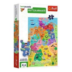 Lernpuzzle Deutschlandkarte Deutsche Version 44