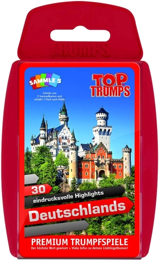 Winning Moves 63193 Top Trumps 30 eindrucksvolle