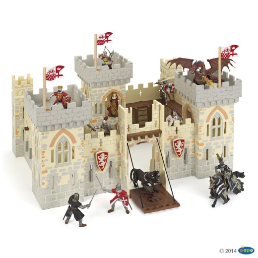 Papo 60002 Spielfigur Burg des Waffenmeisters