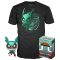 Funko 12221 Pop & Tee My Hero Academia Deku with