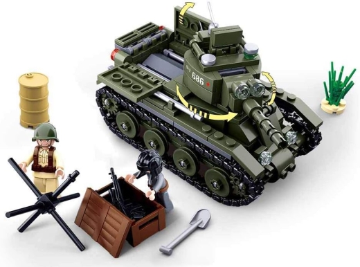 Sluban M38 B0686 Army WWII Alliierter