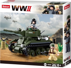 Sluban M38 B0686 Army WWII Alliierter