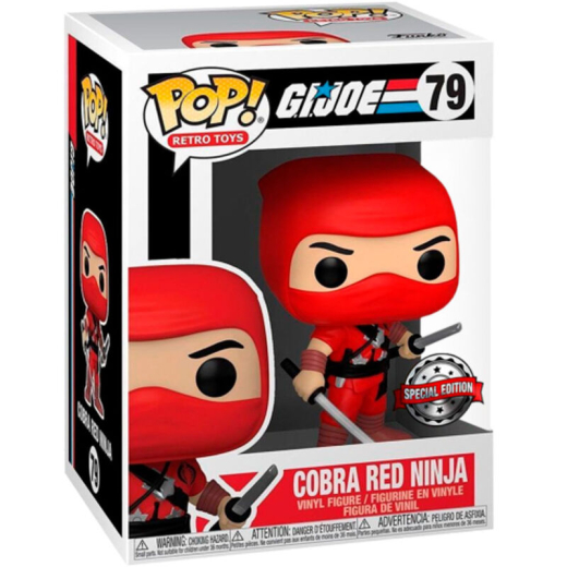 Funko 56111 Pop GI Joe Cobra Red Ninja