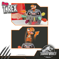 Tomy Jurassic World Pop up T Rex