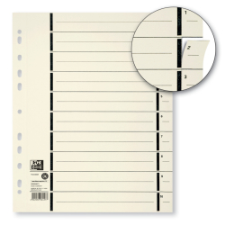 Trennblätter mit Perforation - A4 Überbreite,...