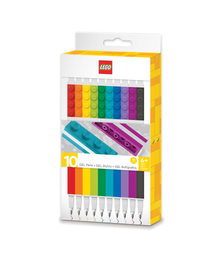 LEGO® Gelstift 10 verschiedene Farben
