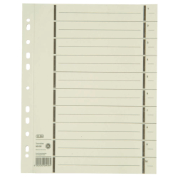 Trennblätter mit Perforation - A4 Überbreite,...