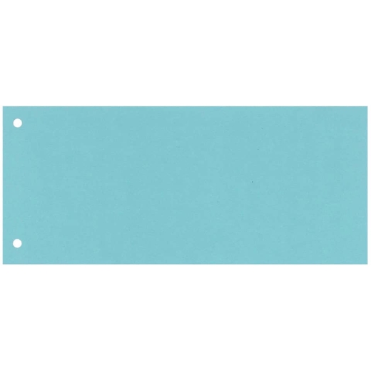 Trennstreifen - 190 g/qm Karton, blau, 100 Stück