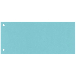 Trennstreifen - 190 g/qm Karton, blau, 100 Stück