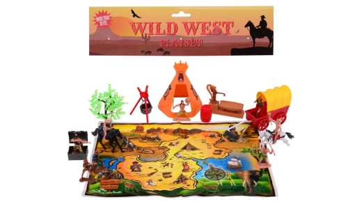 Wilder Westen Spielset 20 teilig