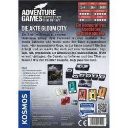 Kosmos 695200 Adventure Games Die Akte Gloom City