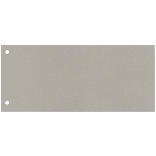 Trennstreifen - 190 g/qm Karton, grau, 100 Stück