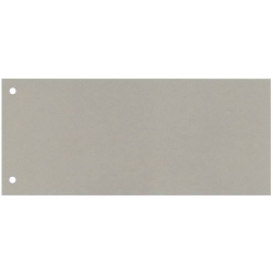 Trennstreifen - 190 g/qm Karton, grau, 100 Stück