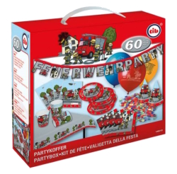 Feuerwehr Party Koffer für 8 Personen