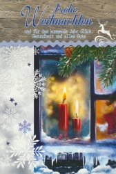 Weihnachtskarten 100 Stück 8 Motive