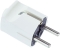 BACHMANN SCHUKO-Stecker 910.270 Zentral weiss