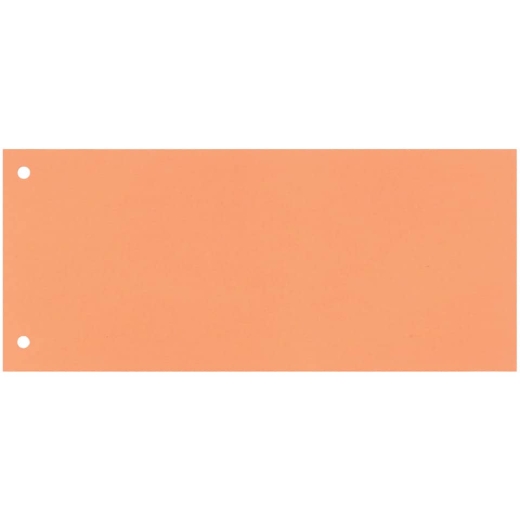 Trennstreifen - 190 g/qm Karton, orange, 100 Stück