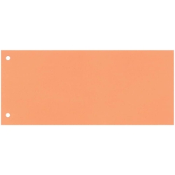 Trennstreifen - 190 g/qm Karton, orange, 100 Stück