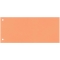 Trennstreifen - 190 g/qm Karton, orange, 100 Stück
