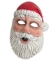 Halbmaske Santa Claus 1 teilig Adult