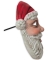 Halbmaske Santa Claus 1 teilig Adult
