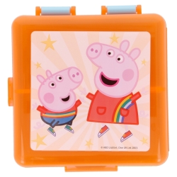 Peppa Pig / Wutz quadratische Sandwich Box mit