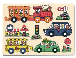 Bino & Mertens Steckpuzzle Verkehr