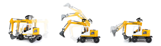 LENA 04611 WORXX Bagger Liebherr A918 Litronic