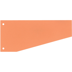 Trennstreifen Trapez - 190 g/qm Karton, orange, 100...