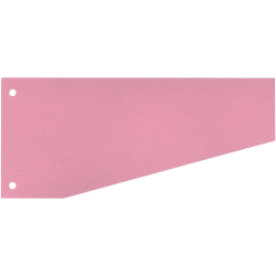 Trennstreifen Trapez - 190 g/qm Karton, rot, 100 Stück