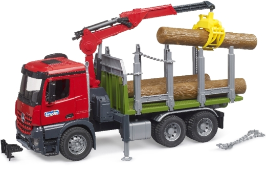 Bruder 03669 MB Arocs Holztransport LKW mit