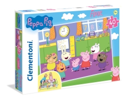 Clementoni 25458 40 Teile Bodenpuzzle Peppa Pig