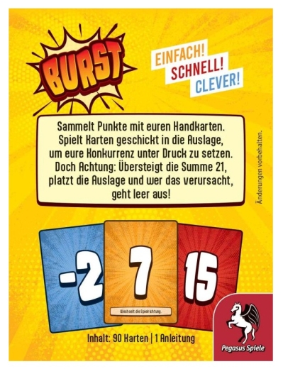 Burst Kartenspiel
