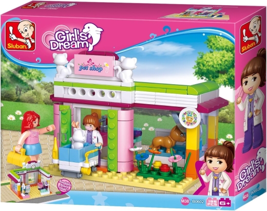 Sluban M38 B0602 Girls Dream Tierhandlung