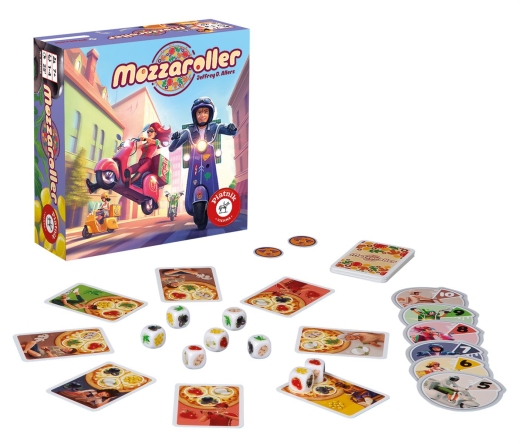 Piatnik 6648 Mozzaroller Familienspiel
