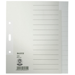 1225 Register - Tauenpapier, blanko, A5 Überbreite,...