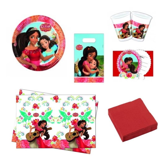 Elena of Avalor 49 teiliges Party Set Für 8