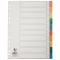 Farbregister - blanko, A4, PP, 10 Blatt + Deckblatt