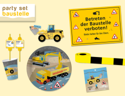 BAUSTELLE Partyset