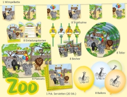 ZOO Partyset