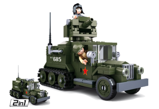 Sluban M38 B0685 Army WWII Alliierter