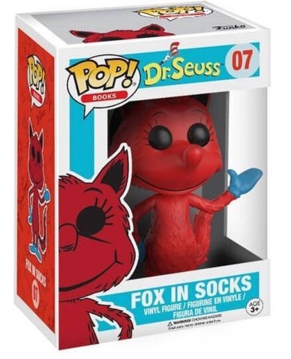 Funko 12446 Pop Books Dr Seuss Fox in Socks 07