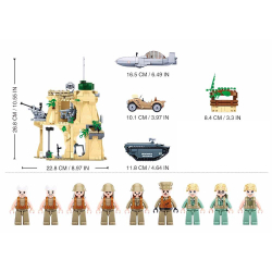 Sluban M38 B1111 Army Die Schlacht von Iwo Jima