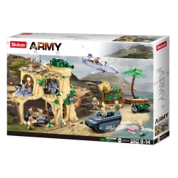Sluban M38 B1111 Army Die Schlacht von Iwo Jima